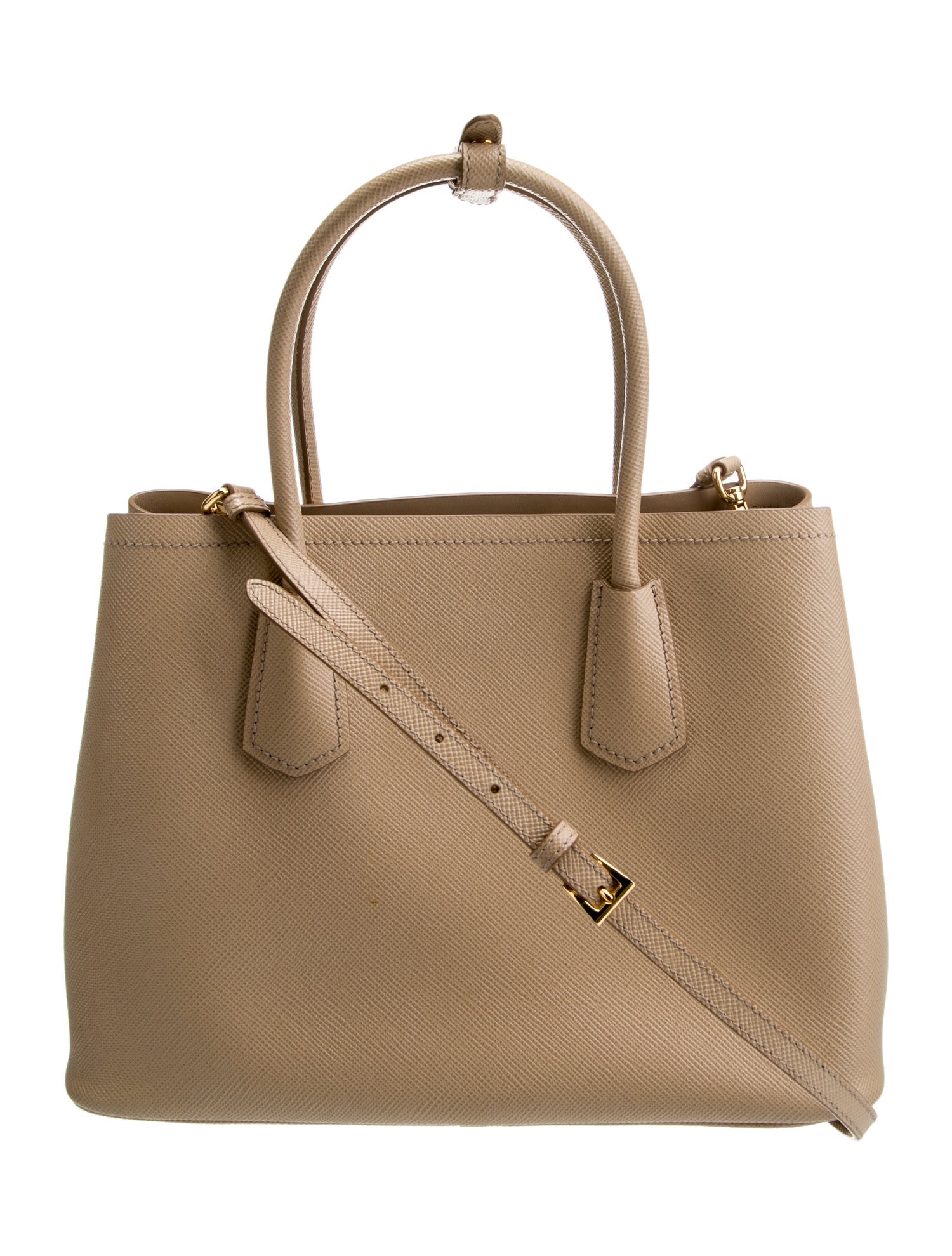 Prada Saffiano Leather Double Medium